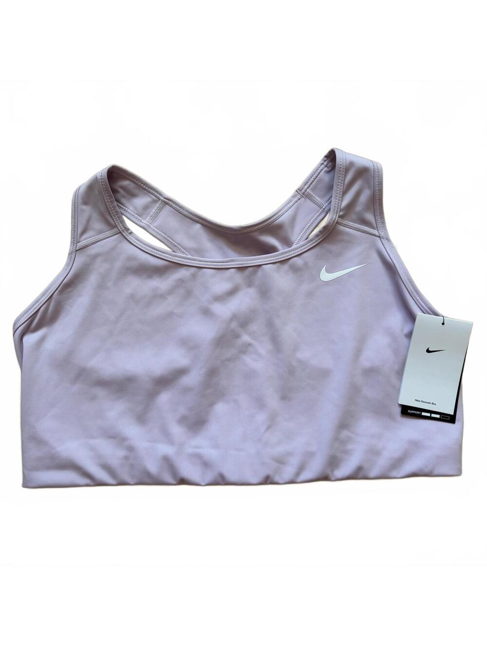 Nike Swoosh Non-Padded Sports Bra DH3385-530 Lilac Purple Women Plus Size 2x NWT